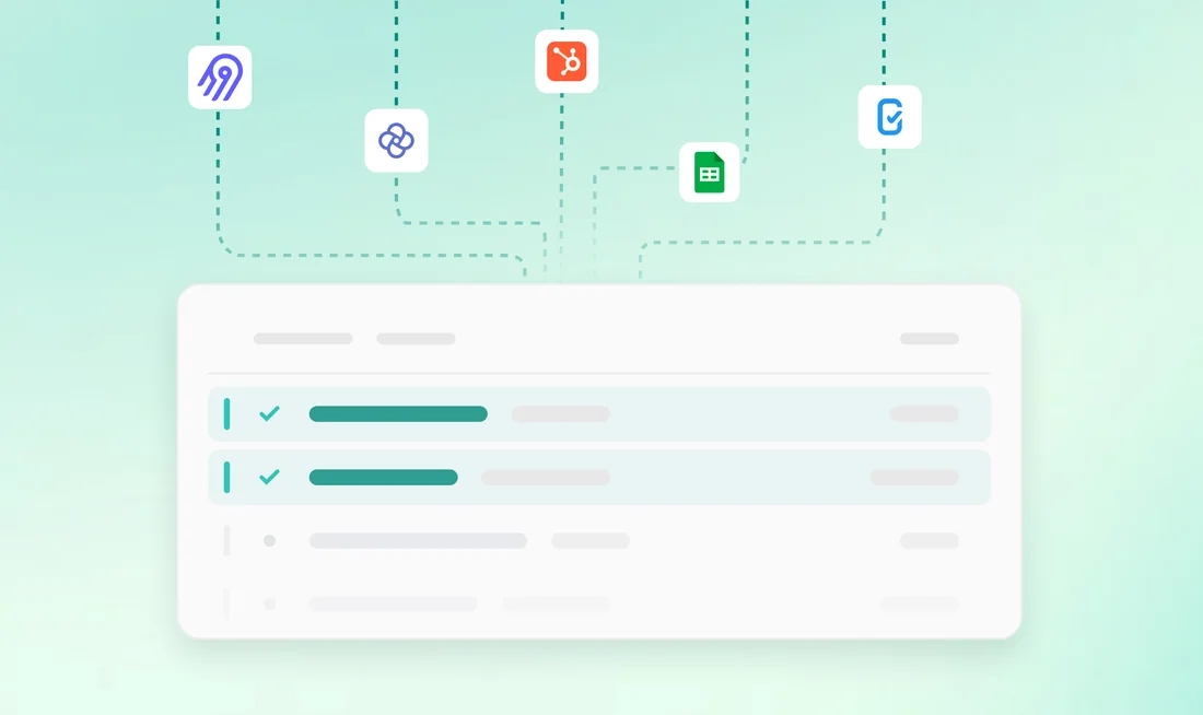 Workflow — every source syncing into your own warehouse
